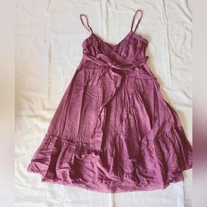 Diane vonFurstenberg plum Kasi size 8 dress